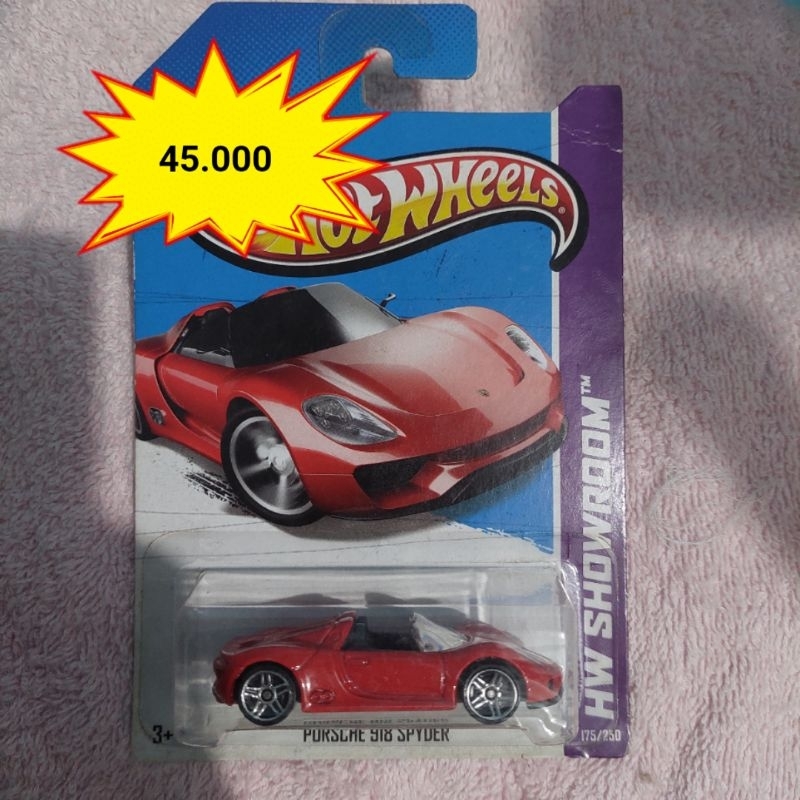 Hot Wheels Porsche 918 Spyder Hotwheels Showroom