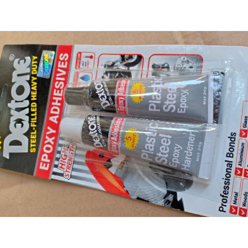 

lem dextone 5 menit lem campur lem besi epoxy adhesives