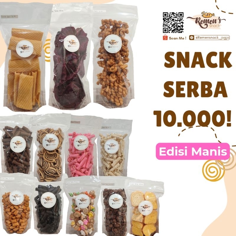 

Snack Serba 10 rb Edisi Manis
