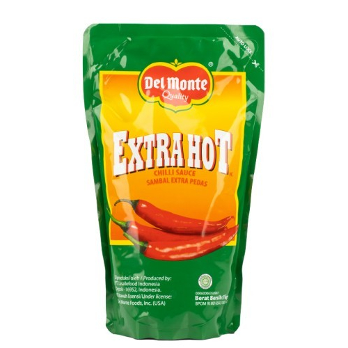 

DEL MONTE CHILLI SAUCE EXTRA HOT 1KG DELMONTE SAUS SAMBAL EKSTRA PEDAS