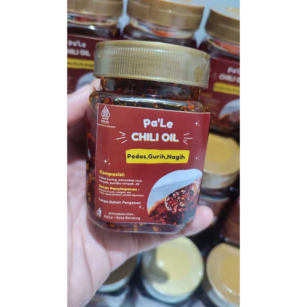 

Frozen Food Bandung Pa'Le Chili Oil 150ml