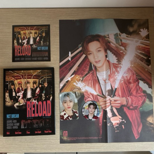 NCT Dream Album Ridin & Rollin Reload ver