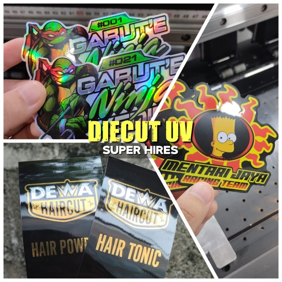 

Cetak Stiker DIECUT Tinta UV Super Hires Dengan Aneka Bahan Vinyl Ukuran 1/2m 2 lembar 45x60cm - Bisa Doff atau Gloss Hasil Stikernya