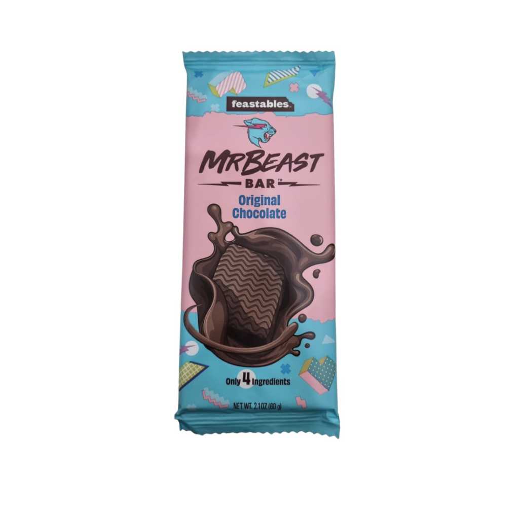 

Mr Beast Feastables Original Chocolate Bar Coklat