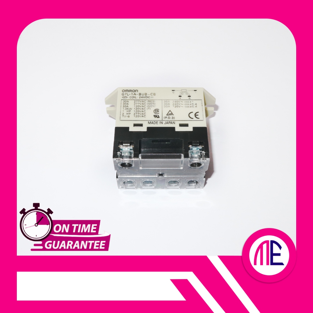 G7L-1A-BUB-CB 24VDC RELAY - SCREW TERMINAL