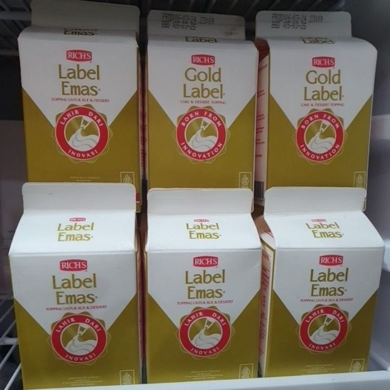 

500gr Richs Gold Label (1pcs)