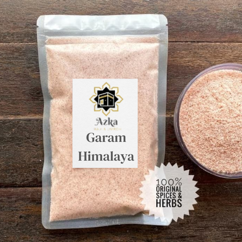 

GARAM HIMALAYA PINK SALT ORIGINAL 250gr - 1kg