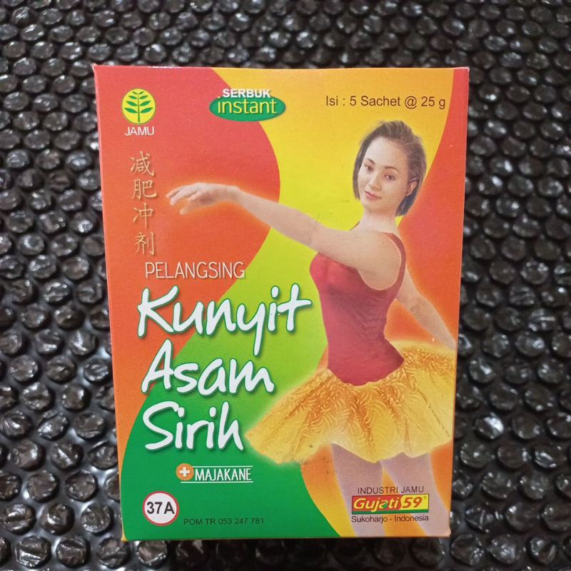 

Kunyit Asam Sirih + Majakani Pelangsing Gujati