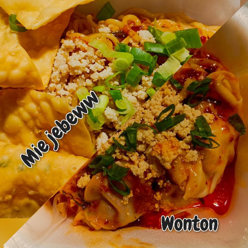 

Wonton Pangsit Ayam & Mie Jebew Best Seller termurah (frozen)