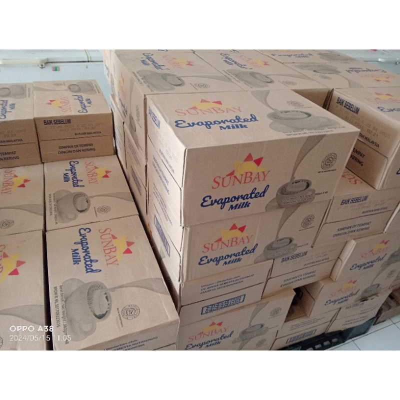 

Sunbay Susu Evaporasi - Evaporated Milk -380gr 1Carton