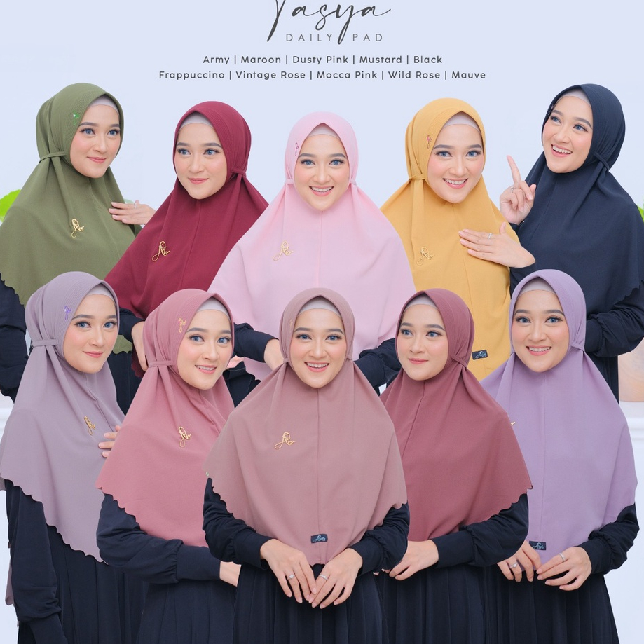 Khimar TASYA PAD Daily Hijab Azamka