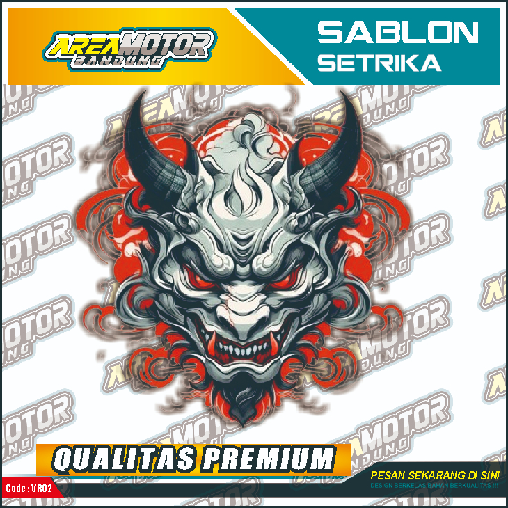 

Print sablon DTF/cetak sablon DTF/sablon setrika siap press 1 sisi Tema DJIN Uk A4 / A3