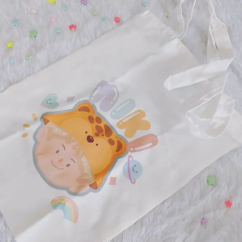 Totebag Enhypen Chibi Premium | Totebag Enhypen | Totebag K-Pop | Totebag KPOP | Tas Enhypen | Tas K