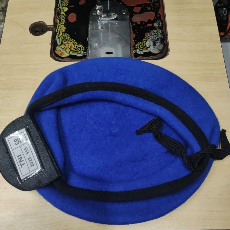 BARET PROVOS TNI jatah bahan wol asli