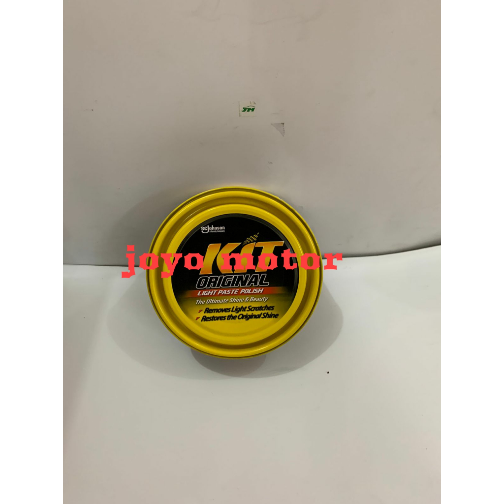 KIT POLES PASTE WAX ORIGINAL 225 GRAM KALENG KILAP MOBIL MOTOR