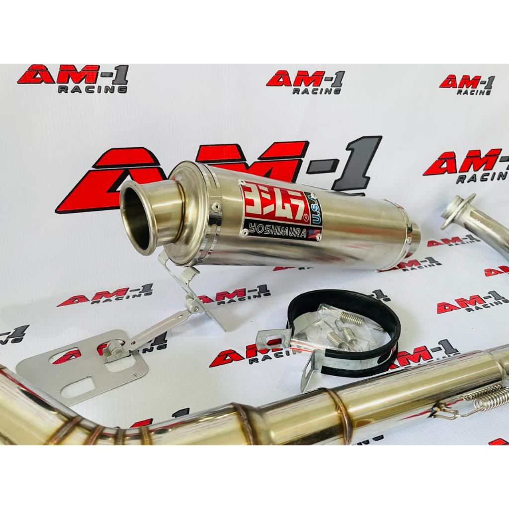 Knalpot Racing Yoshimura Gp Magnum Pnp Jupiter Mx Old New 135 150 King LC 135 Y15ZR Exciter Sniper M