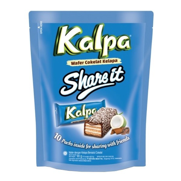 

Kalpa Share IT Wafer Cokelat Kelapa 90g