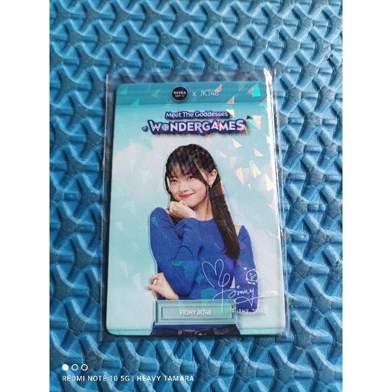PC Photocard Nivea Wondergames Fiony JKT48