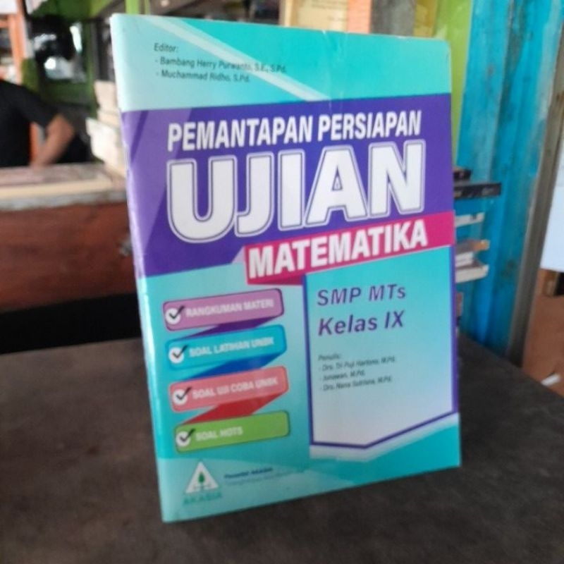 

pemantapan persiapan UJIAN matemtika SMP