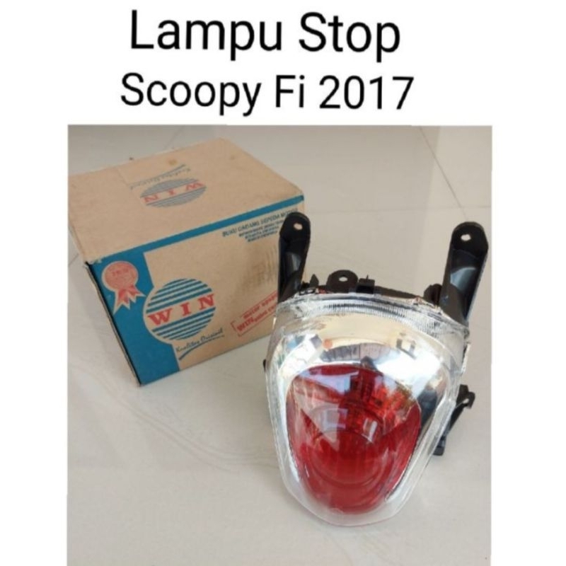 lampu stop scoopy fi 2017 lampu belakang scoopy fi 2017 scoopy donat