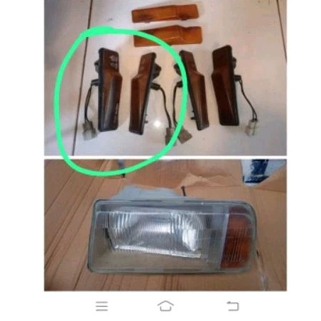 lampu sein escudo atau lampu sein kanan kiri escudo