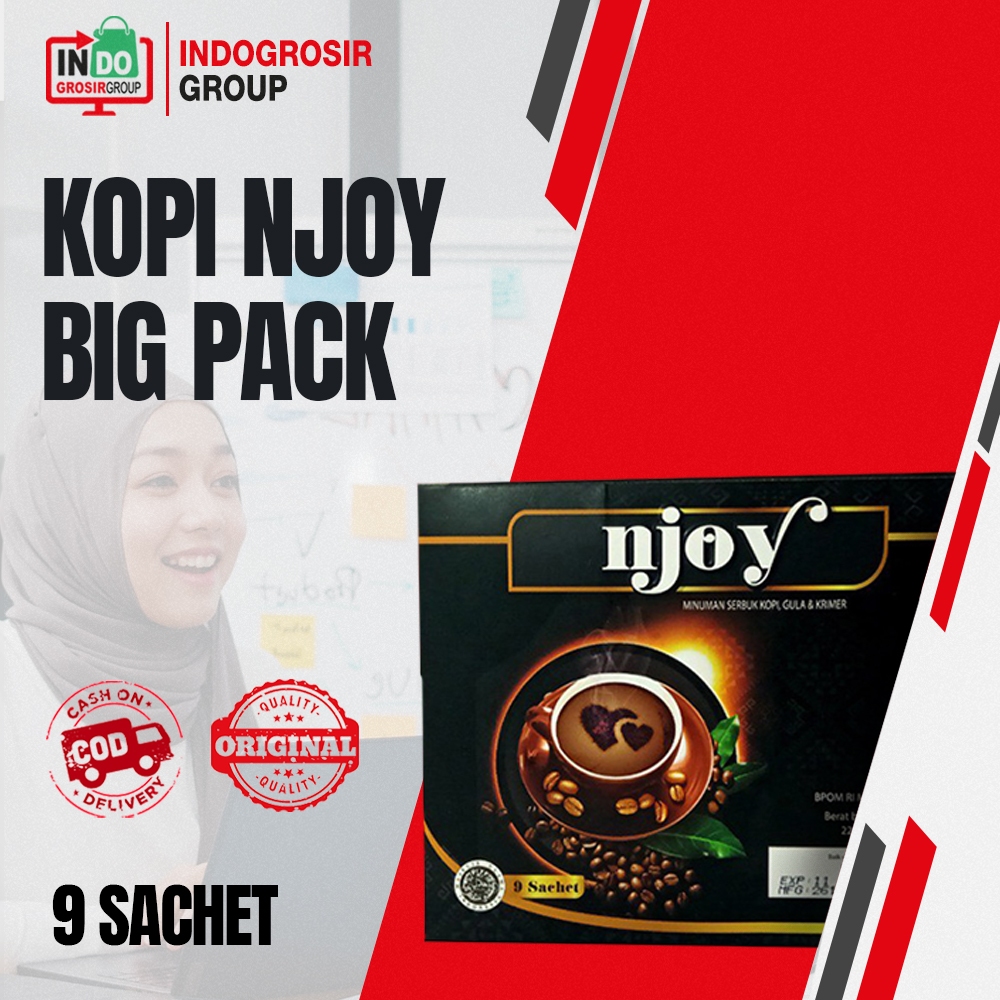 

Kopi Rempah N JOY Original Penambah Stamina Tubuh Pria Dan Wanita Tanpa Efek Samping
