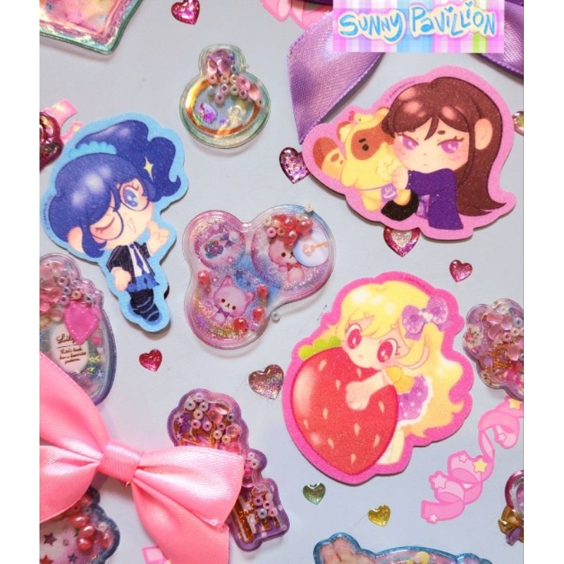 

Aikatsu! Calendar Girl Diecut Stickers Aoi, Ran, Ichigo by Sunnypavillion