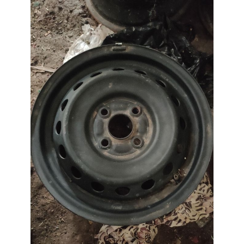 velg kaleng pcd 4x114 R14 harga untuk satu pcs