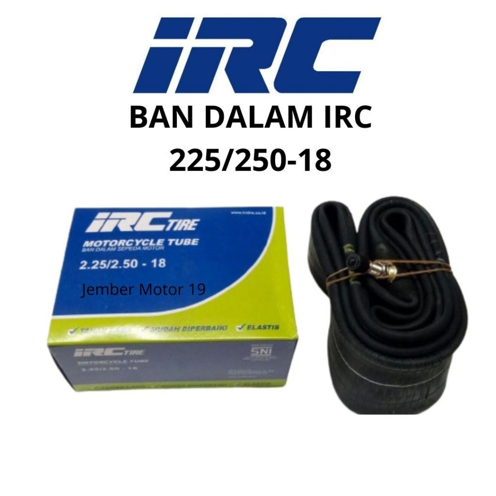 BAN DALAM MOTOR IRC 225/250-18 RING 18
