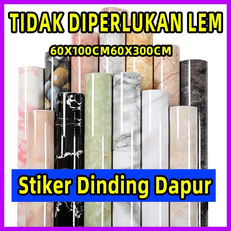 【Tersedia】wallpaper dapur marmer wallpaper dinding dapur wallpaper dapur