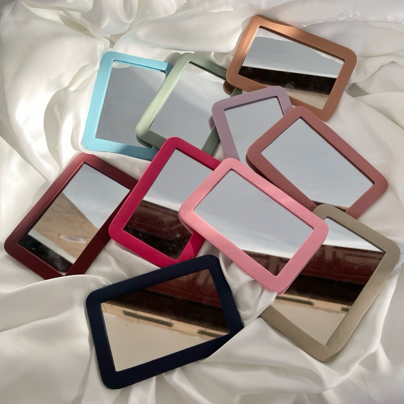 (KHUSUS ECERAN) CERMIN KOTAK | CERMIN POLOS | CERMIN SAKU