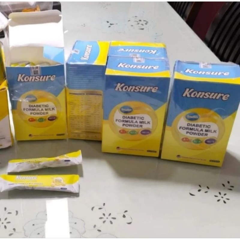 

Konsure Susu Diabetes Kemasan 1 Kotak isi 12 Saset