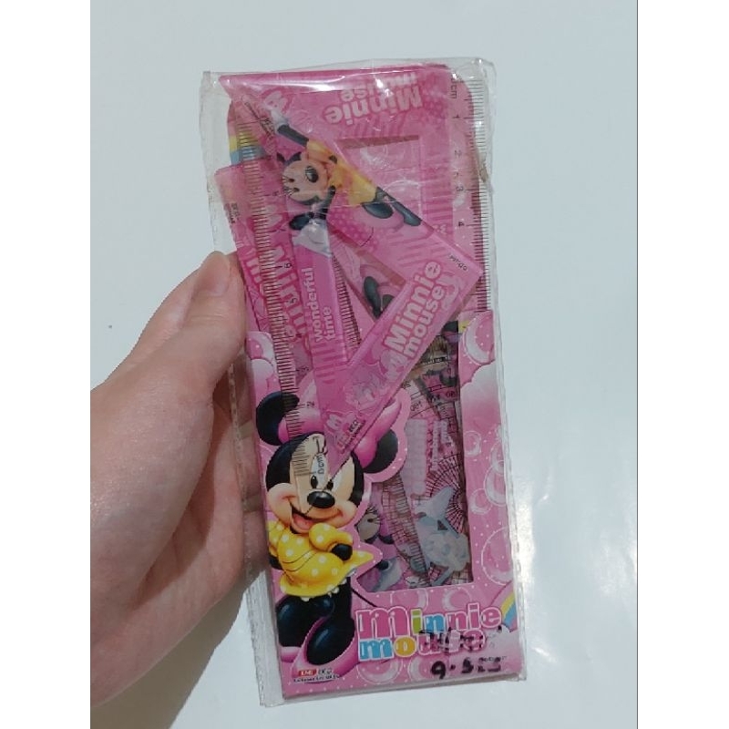 

Set penggaris Minnie Mouse