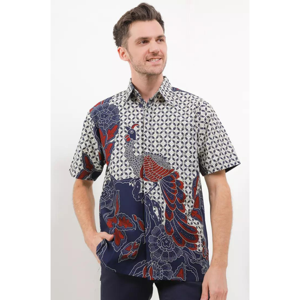 Krisna Batik Barra Shirt Kemeja Pria Katun Premium