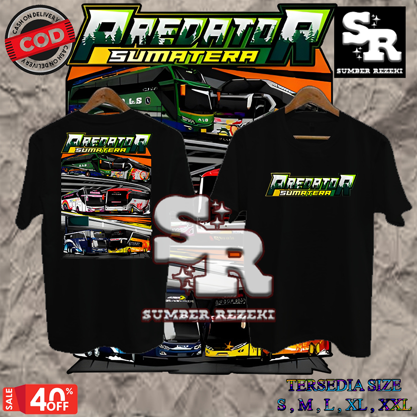 KAOS BUS - KAOS BUS PREDATOR SUMATRA - KAOS BISMANIA - KAOS BUS SPESIAL EDITION - KAOS BUSMANIA - KA