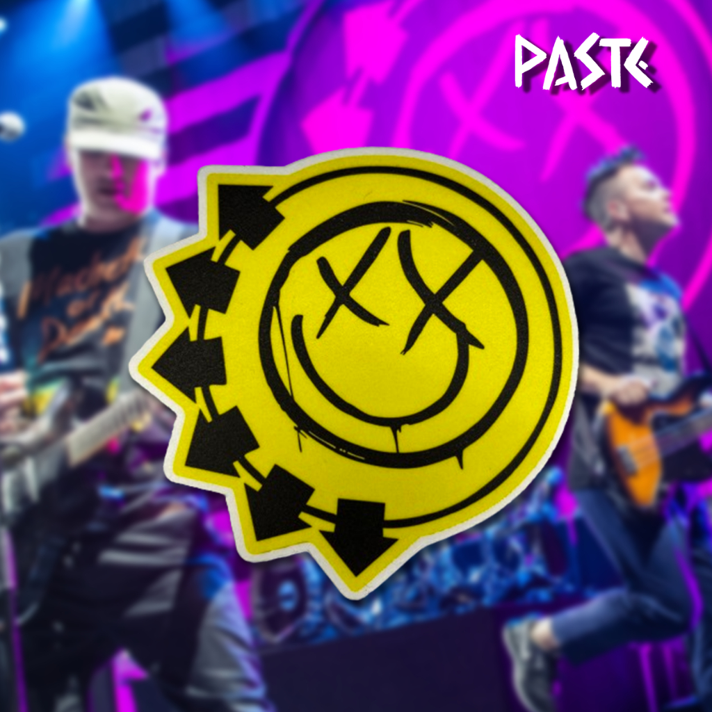 

PASTE - Sticker Band Blink - 182 Bulat Bahan Vinyl Water Proof Doff Anti Air 9 cm