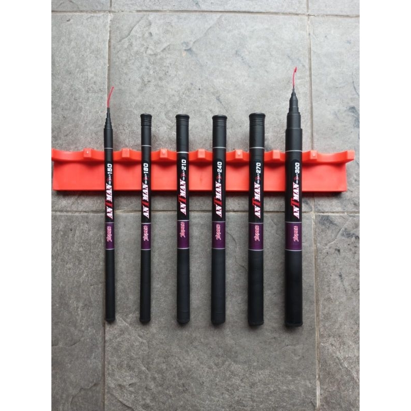 JORAN TEGEK RUAS PENDEK KAKU JIGMEN ANTMAN 150-300 CM RUAS MINIPOLE
