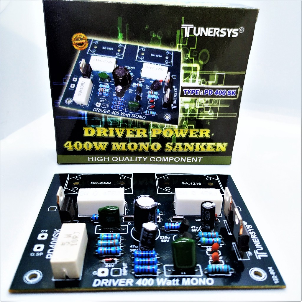 Driver Power Amplifier Sanken Mono Safari 400 Watt