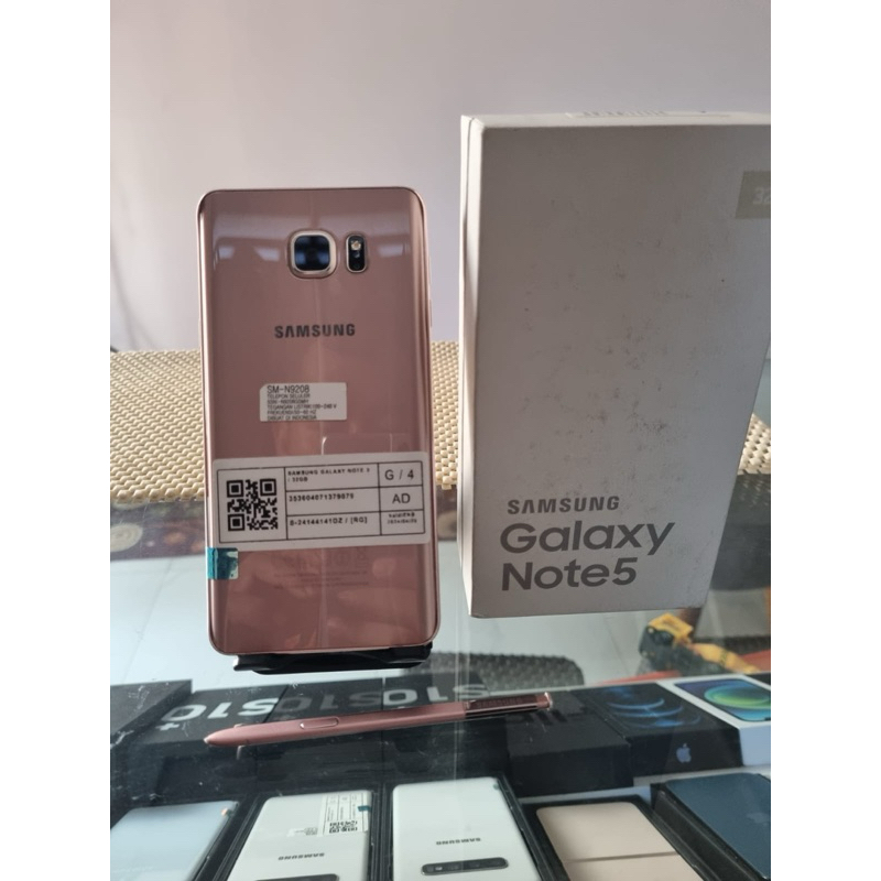 SAMSUNG GALAXY NOTE 5 - 4/32GB - SECOND SEIN - TERMURAH