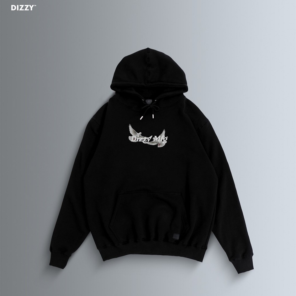 DizzyMfg - Hoodie Pigeon Black