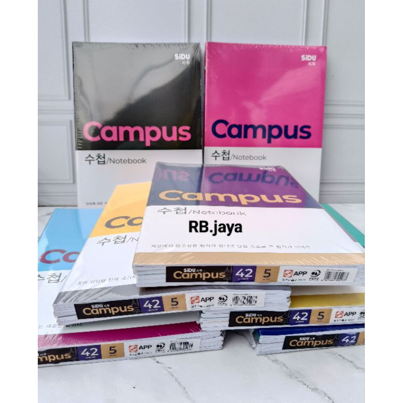 

buku tulis sidu ukuran panjang/boxy 1 pack isi 5 buku