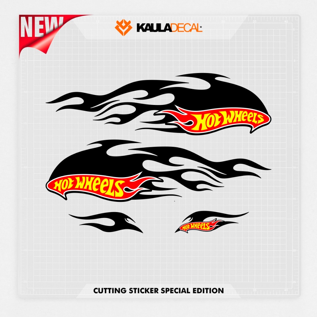 STICKER CUTTING SCOOPY PRESTIGE MOTIF HOTWHEEEELS  / STIKER CUTING / SPECIAL EDITION / STRIPPING SCO