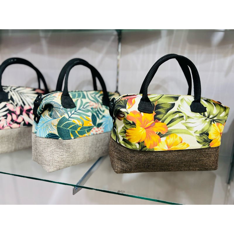 Tas Lc Kanvas kombinasi gail handel tenteng