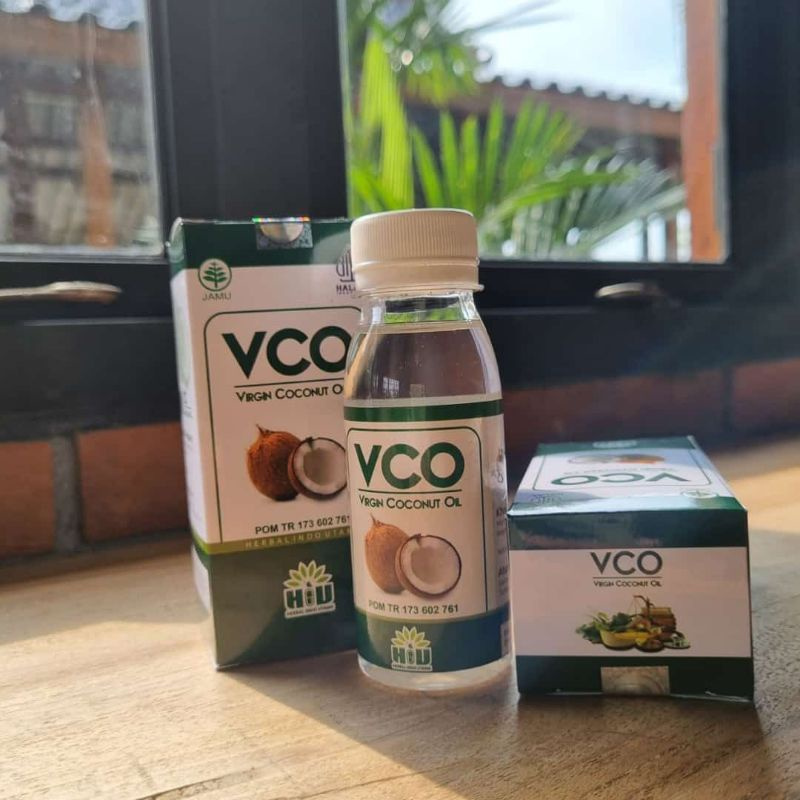 

VCO Virgin Coconut Oil Herbal Indo Utama HiU - Minyak Kelapa Asli Murni