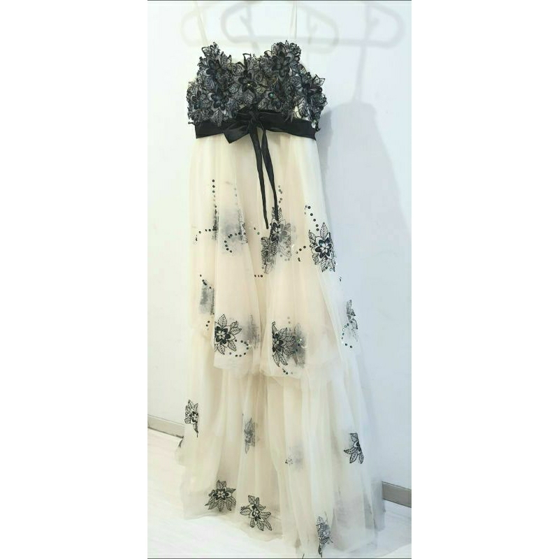 Long dress party premium preloved