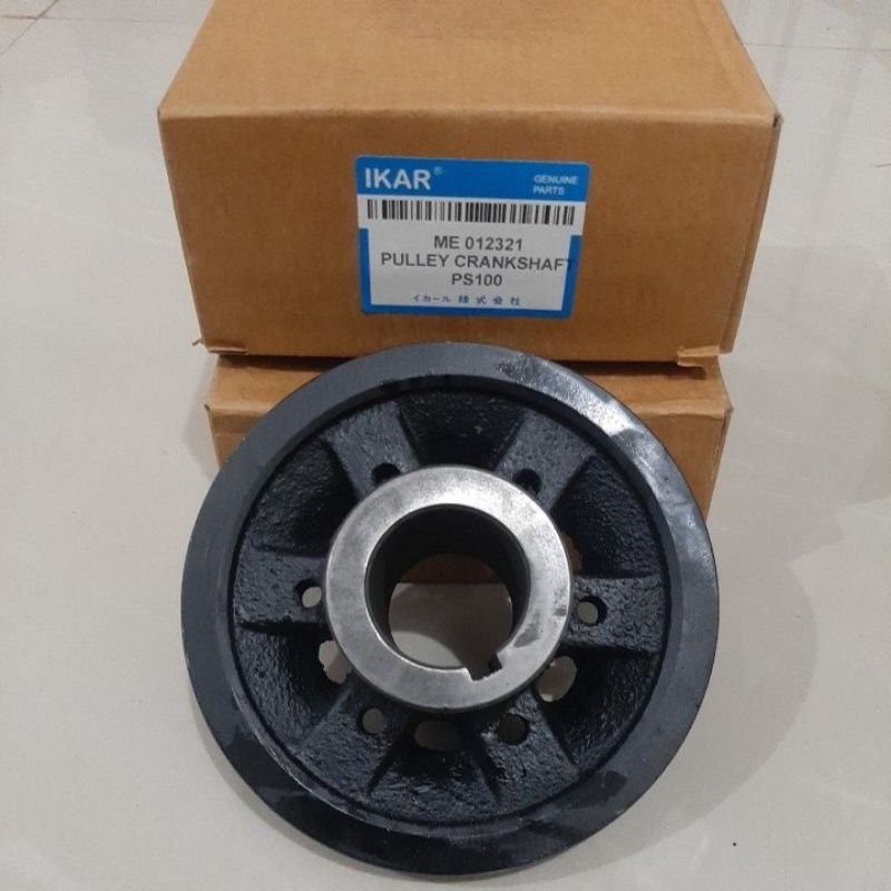 PULLEY PULI CRANKSHAFT/PULI KRUK AS MITSUBISHI PS100 LAMA/ PS120 UMPLUNG/RAGASA /TAPEK /ME012321