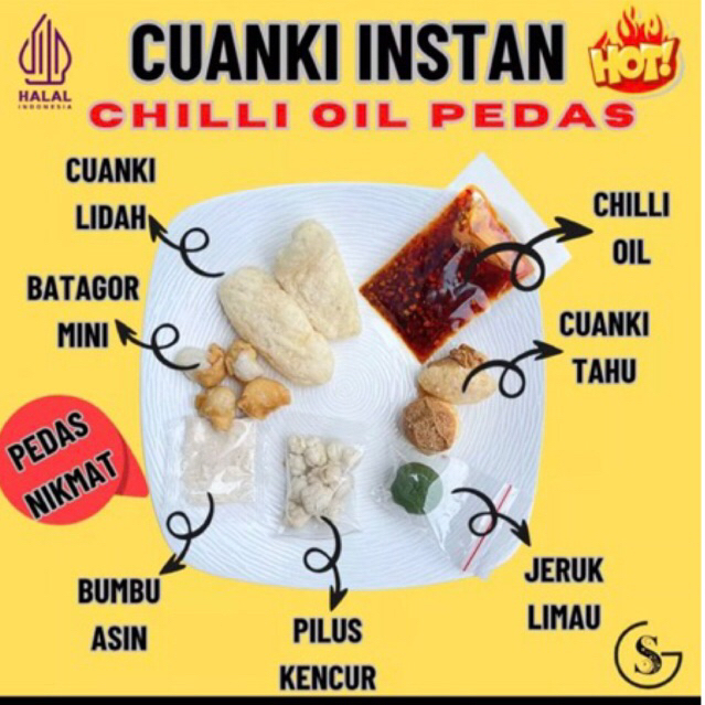 

cuanki chili oil isntan