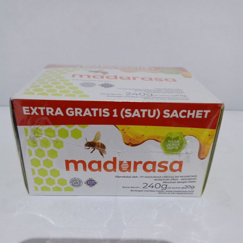 

MADURASA ISI 12 SACHET @20GR