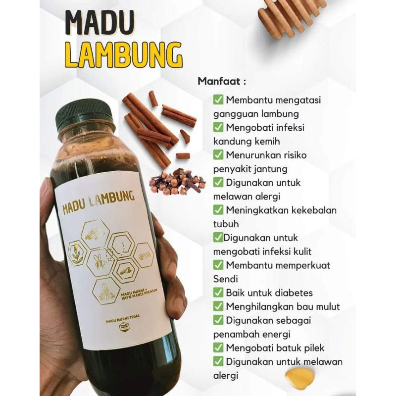

Madu lambung, madu murni, madu asli
