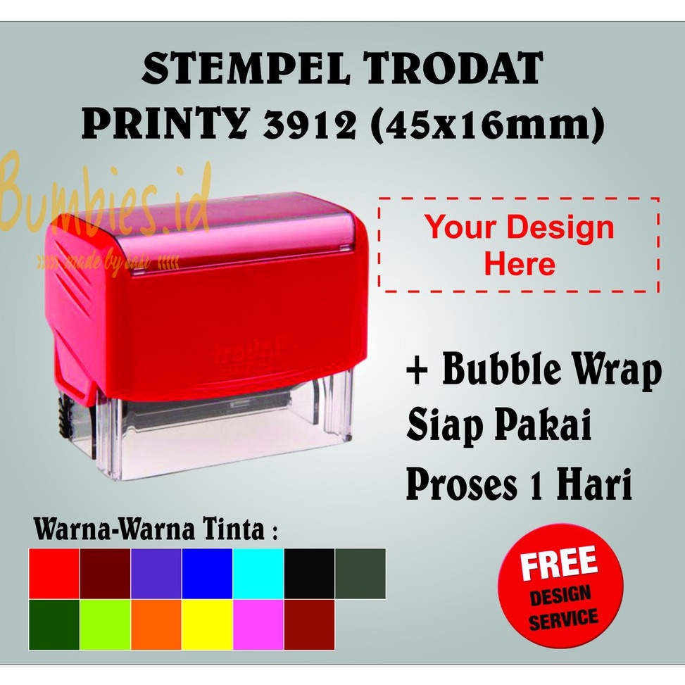 

KODE I39G Stempel Praktis Trodat type 3912 45x16mm FREE DESAIN Stempel Lunas Stempel Nama Stempel Toko Stempel Doktor Stempel Olshop Stempel Otomatis Stempel received Stempel Dokter Stempel Praktis LUNAS CASH RECEIVED PAID CREDIT URGE